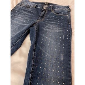 Bebe heartbreaker Y2K jeans